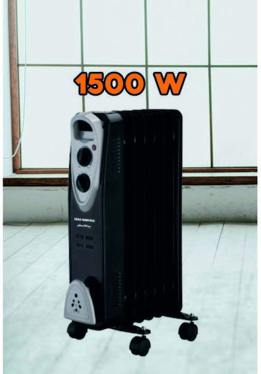Hausberg Radiator cu ulei cu 7 Elemente 1500W
