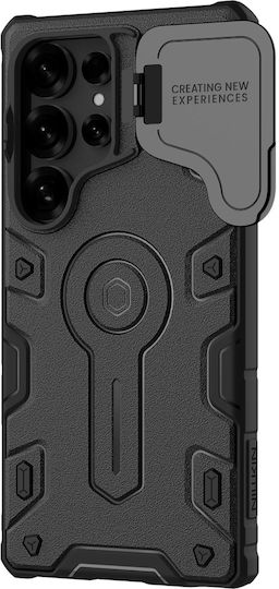 Samsung Galaxy S25 Ultra Case Rugged Nillkin Camshield Armor Prop Magsafe Black