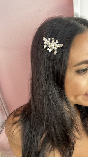 Minnie Pearl Wedding Hairpin Romantic Shine