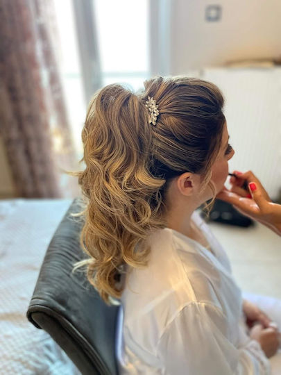 Minnie Crystal Bridal Hairpin Romantic Shine