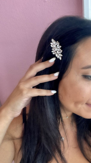 Minnie Crystal Bridal Hairpin Romantic Shine