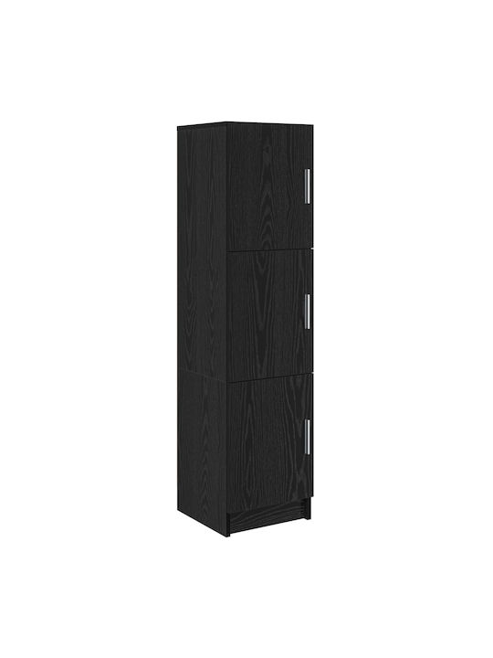 Cabinet Storage Made of Wood L31.5xW32xH124cm