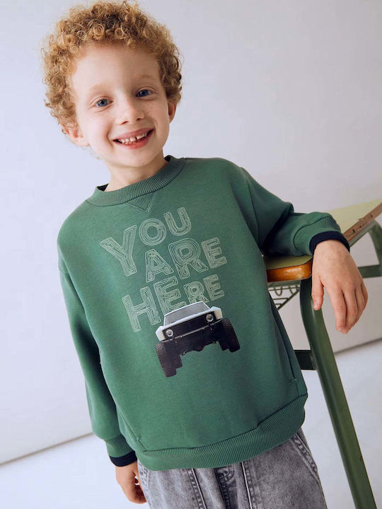Kids Sweatshirt with Pockets Anthracite Grey