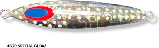 DeepLiner Artificial Bait Speed Slider, slider Fluorescent 180gr S725 Zebra Glow