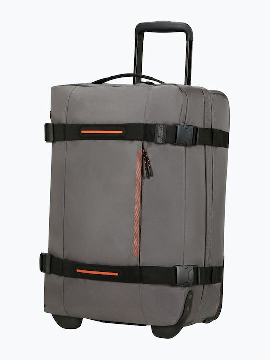 American Tourister Urban Track Cabin Travel Suitcase Fabric Dark Grey with 2 Wheels Height 55cm