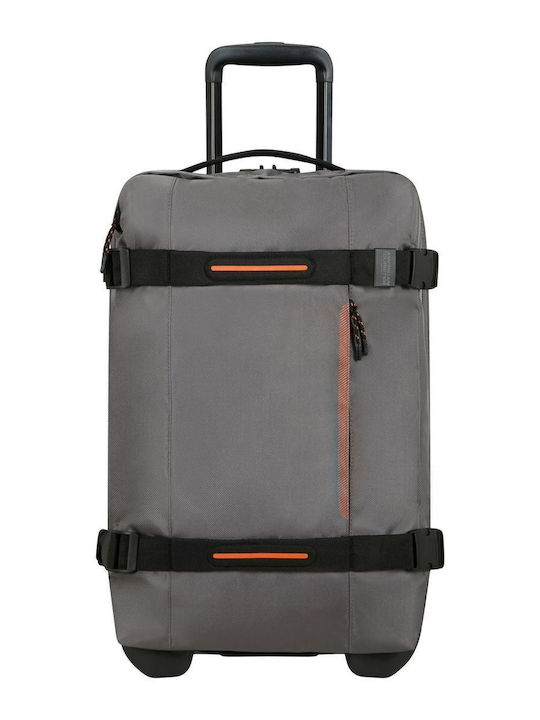 American Tourister Urban Track Cabin Travel Suitcase Fabric Dark Grey with 2 Wheels Height 55cm