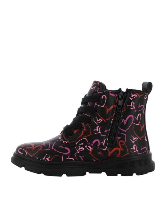 Minnie Mouse Kids Boots with Laces Purple