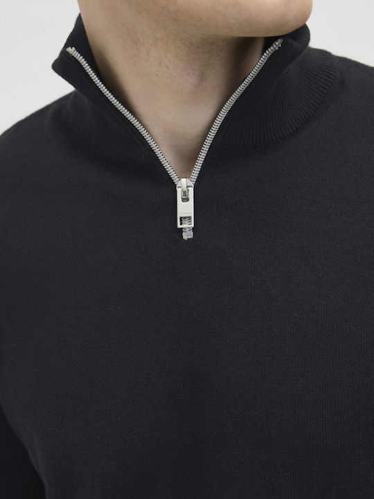 Langarm-Pullover Black