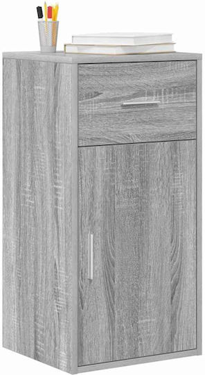 Ντουλάπι Γραφείου Ξύλινο Γκρι Sonoma 38x34.5x75cm