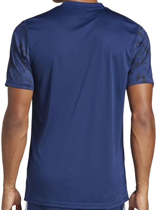 Team Icon 25 Aeroready Herrenblusen Sportliches T-Shirt Marineblau