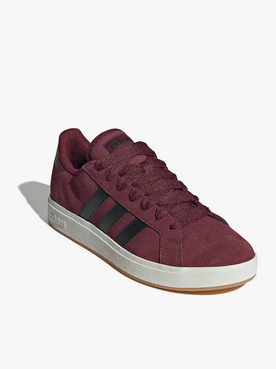 Grand Court Base 00s Sneakers Burgundy