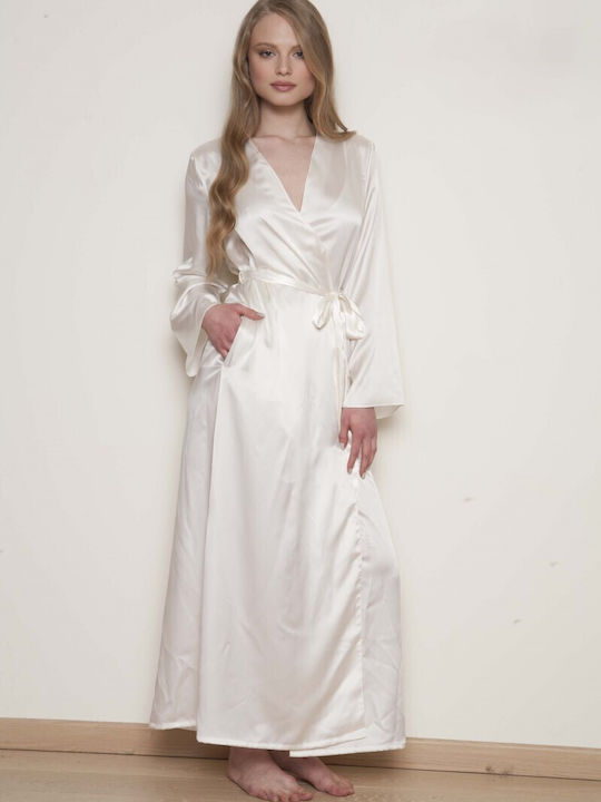 Summer Women's Robe White
