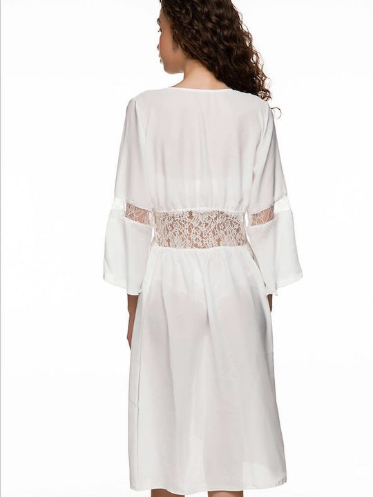 Summer Women's Robe White