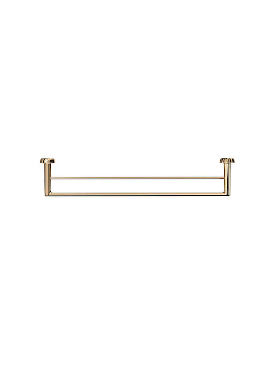 TIGER Double Wall-Mounted Bathroom Rail ​12.6x65.2cm Gold