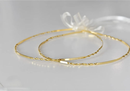 Curls Versilberte Hochzeitskronen