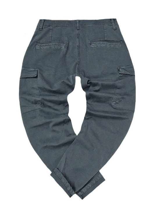 Men's Trousers Cargo Regular Fit Dark Grey