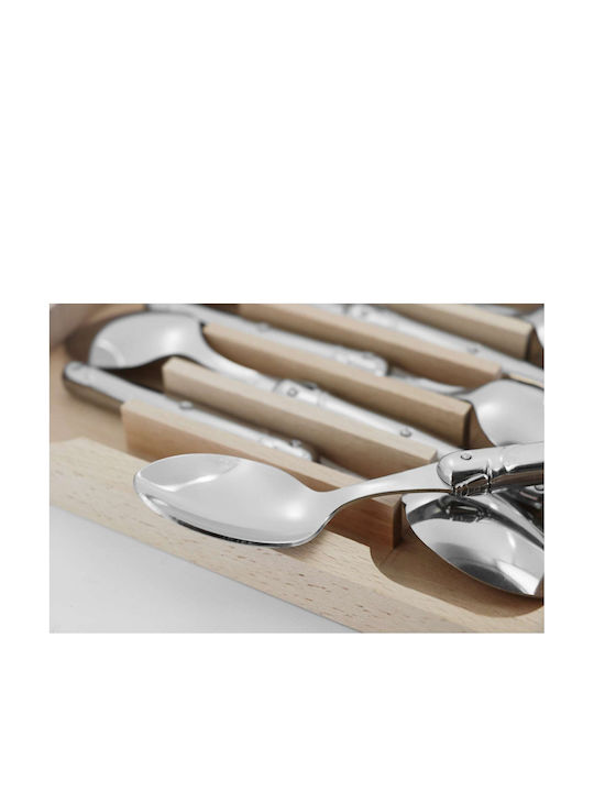 Andre Verdier Dinner Stainless Steel Silver Spoons