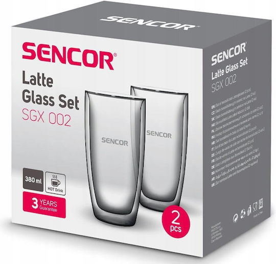 Sencor Wasserbecher / Kaffee / Freddo Glas