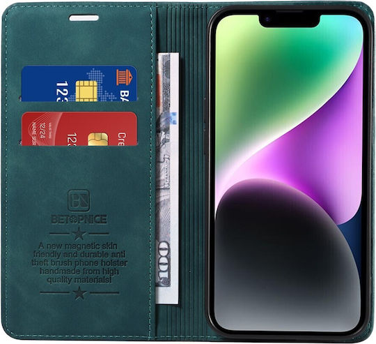 Betopnice Book Green (Motorola Moto G86 5G)