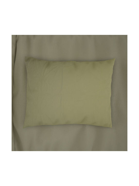 Dimcol Pillowcase with Envelope Cover Olive 50x70cm.