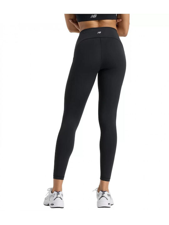 Schulung Frauen Leggings Hochgeschnitten Schwarz