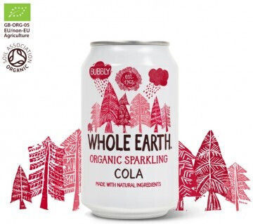 Whole Earth Cola with Carbonation, Sugar-Free, Organic 3107 100ml