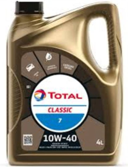 Total Classic 7 Λάδι Αυτοκινήτου 10W-40 4lt