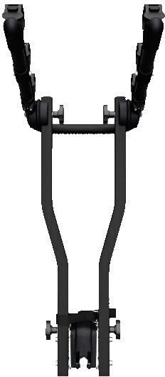 Peruzzo Arezzo Car Bike Tow Hitch Rack for 3 Bikes