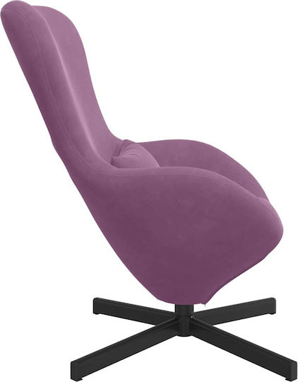 Armchair Purple 63x73x90cm