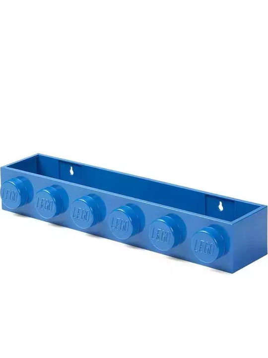 Παιδικό Ράφι Bookcase Τοίχου Blue 47.8x11.5x7.8εκ.
