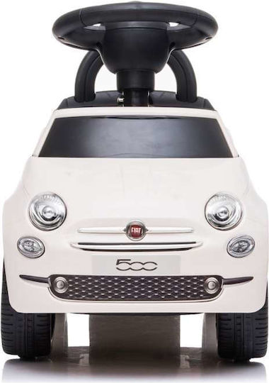 FreeOn Fiat 500 Αυτοκινητάκι Ride On για 12+ μηνών Λευκό