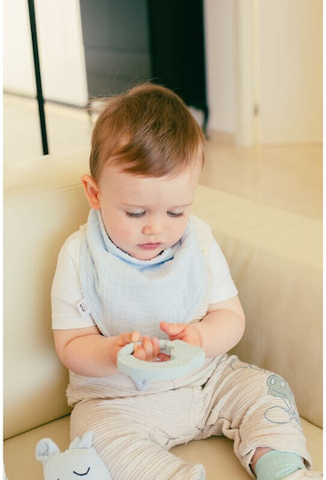 Interbaby Beißring für das Zahnen BPA-frei aus Silikon für 0 m+