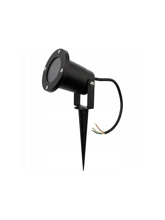 Masterled Φωτιστικό Προβολάκι Εξωτερικού Χώρου 35W IP54 για Ντουί GU10 Μαύρο