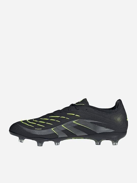 adidas Predator Pro Football Shoes with Cleats Black