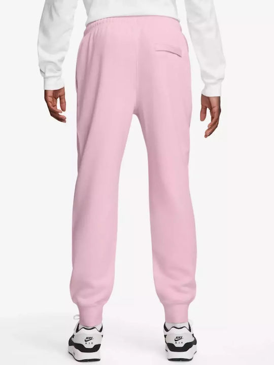 Club Sweatpants with Elastic Pink
