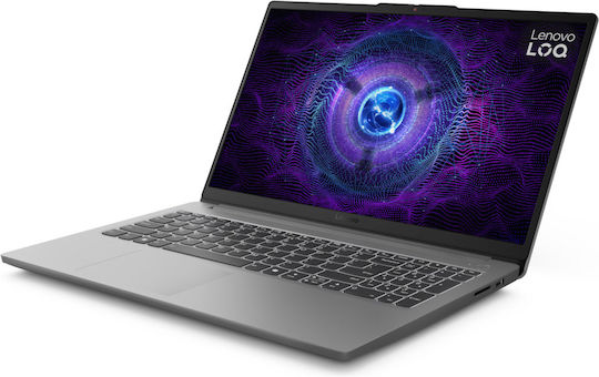 Lenovo LOQ 15IAX9E 15.6" IPS FHD 144Hz (Kern i5-12450HX/16GB/512GB SSD/GeForce RTX 2050/W11 Startseite) Luna Grey (GR Tastatur)