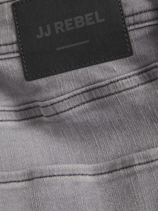 Men's Jeans Pants Elastic Grey