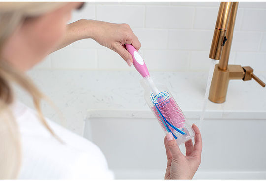Dr. Brown's Reinigungsbürste für Babyflaschen Rosa 1Stück