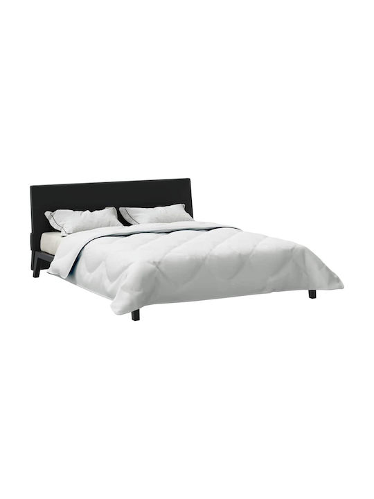 vidaXL King Size Blanket 260x220cm White