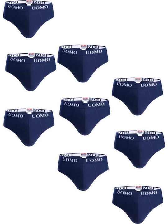 Ανδρικά Σλιπ Μπλε 9Pack