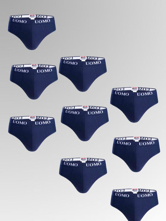 Ανδρικά Σλιπ Μπλε 9Pack