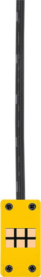 Thermaltake CT120 EX Umkehrklinge Gehäuselüfter (2000rpm / 65,82cfm) mit ARGB Beleuchtung und Verbindung 3-polig / 4-Pin PWM 3 Stück Bumblebee
