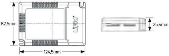 Geyer Τροφοδοτικό LED Ισχύος 40W με Τάση Εξόδου 10V για Panel