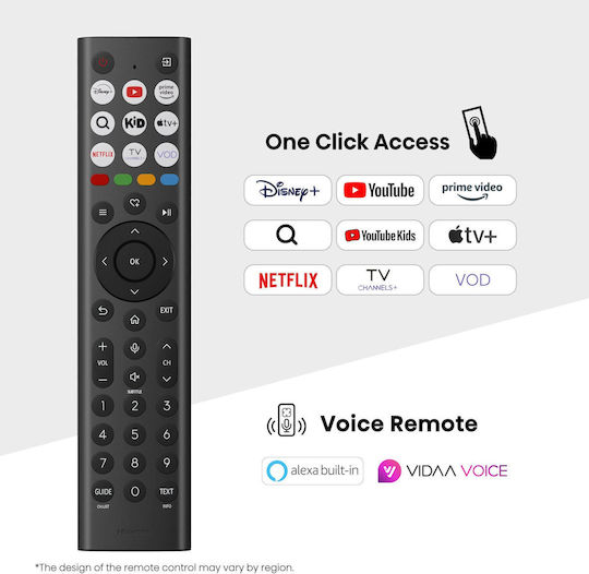 Hisense Smart Televizor 43" 4K UHD QLED A7Q (2025)
