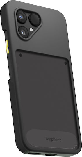 Fairphone Original Case Fairphone 6 In Semi-rigid Silicone Reinforced Edges Black