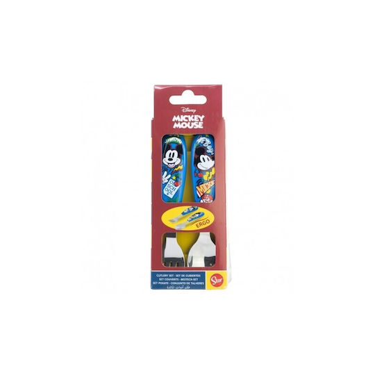Stor Baby Set with Fork made of Metal 2pcs