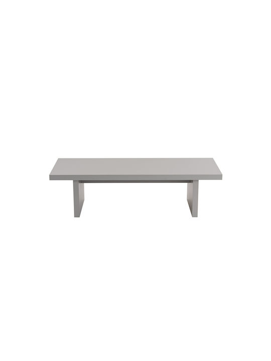 Rechteckiger Zentral Kaffeetisch Sanctuary Holz Grau M110xB45xH41,5cm