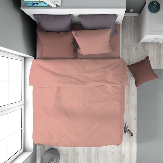 Dimcol Queen 220x240 Solid 503 Dusty Rose