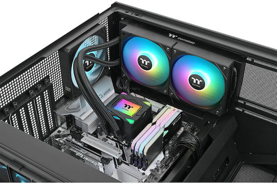 Thermaltake LA240 ARGB Υδρόψυξη AIO CPU με 2 Ανεμιστήρες 120mm