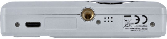 Rollei Compactline Pocket Compact Φωτογραφική Μηχανή 50MP με Οθόνη 2.4" και Ανάλυση Video 2688 x 1520 pixels Λευκή